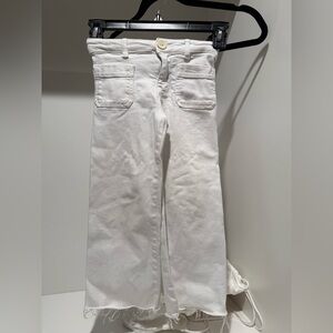 Zara White Flare kids  Jeans